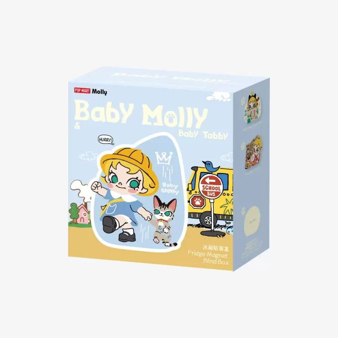 Baby Molly & Baby Tabby -sarja – jääkaappimagneetti, sokea laatikko