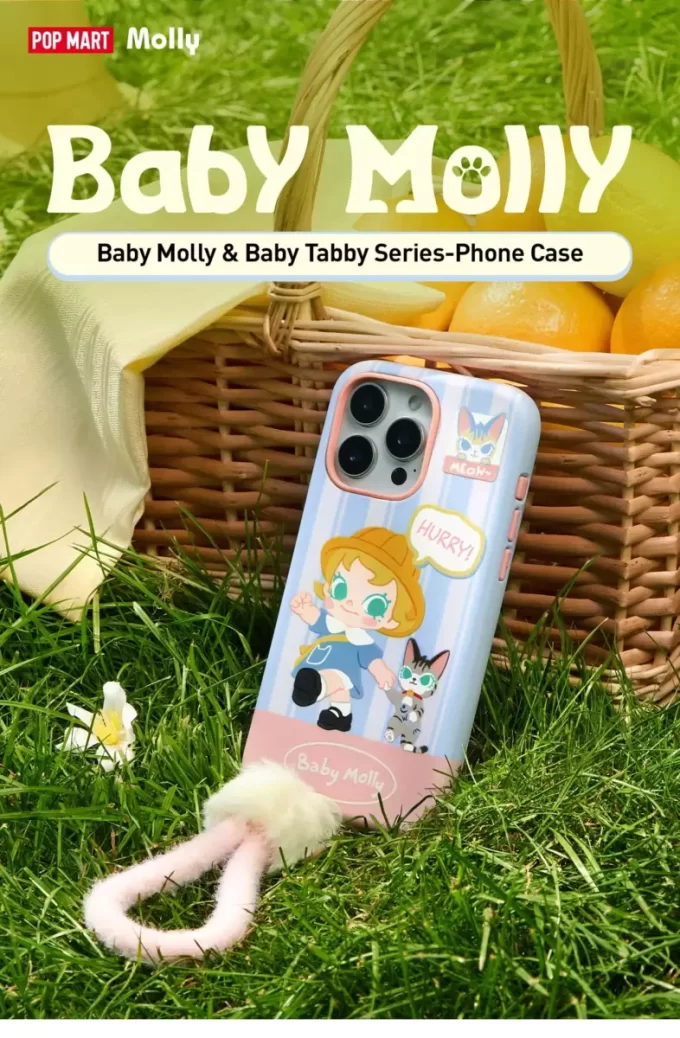 Baby Molly & Baby Tabby -sarjan puhelinkotelo