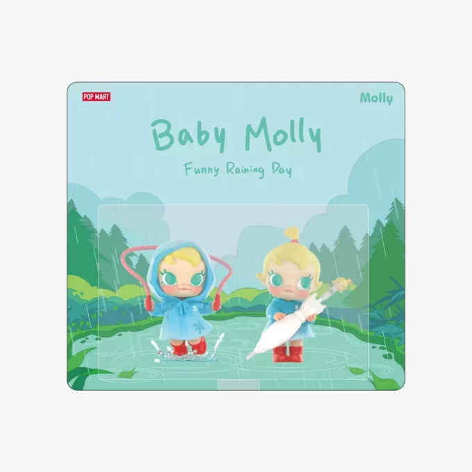 Baby Molly hauska sateinen päivä -hahmo