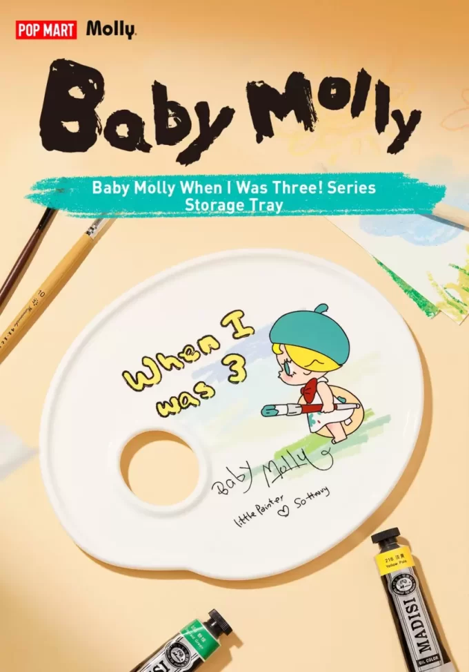 Baby Molly Kun olin kolme! -sarja – Säilytysalusta
