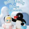 Baby Molly × Pingu Happy Fishing -sarja – vinyylipehmoinen riipuslaatikko
