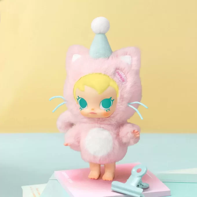 Baby Molly Pocket Friends -sarja – vinyylipehmoinen riipusverholaatikko