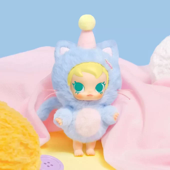 Baby Molly Pocket Friends -sarja – vinyylipehmoinen riipusverholaatikko