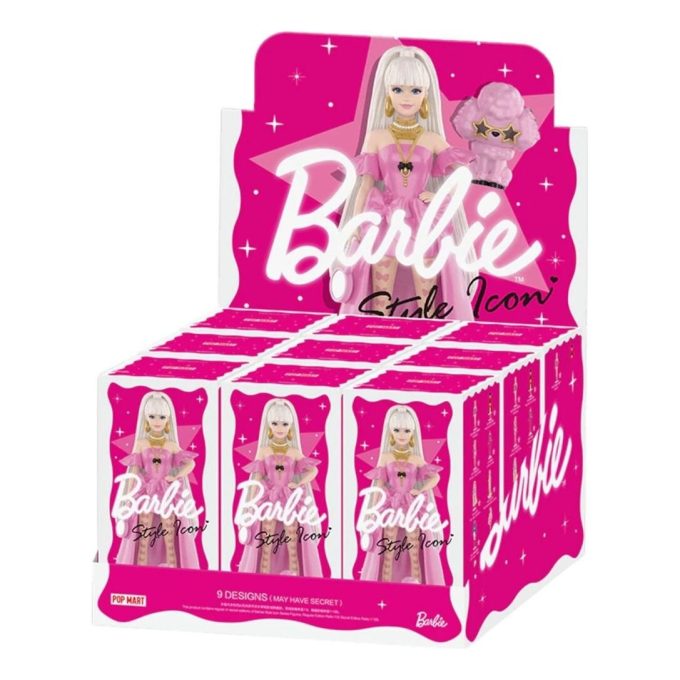 Barbie Style Icon -sinetöity kotelo (9 sokeaa laatikkoa)