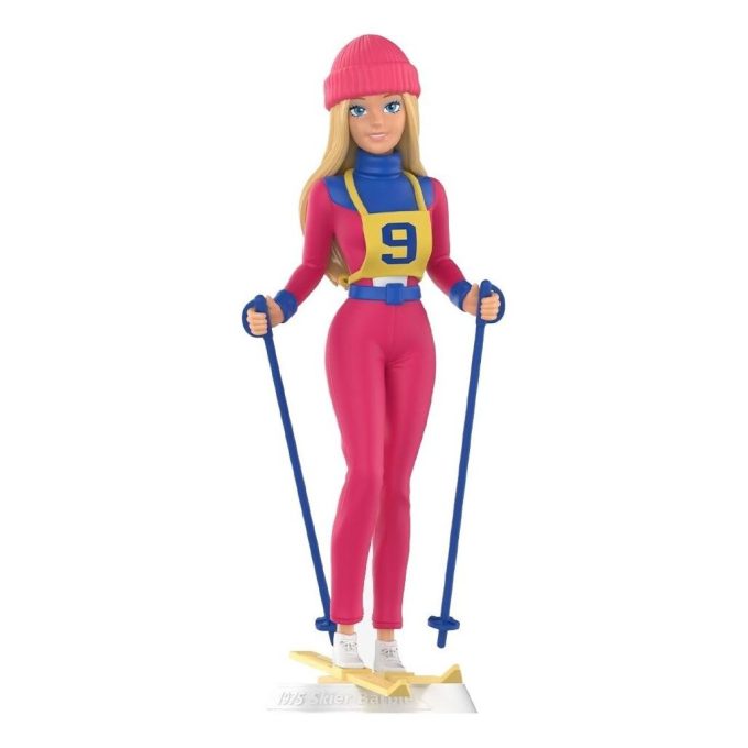 Barbie-tyyli-ikoni ”1975 Hiihtäjä-Barbie”