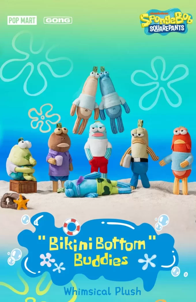 Bikini Bottom Buddies – Oikukas pehmolelu