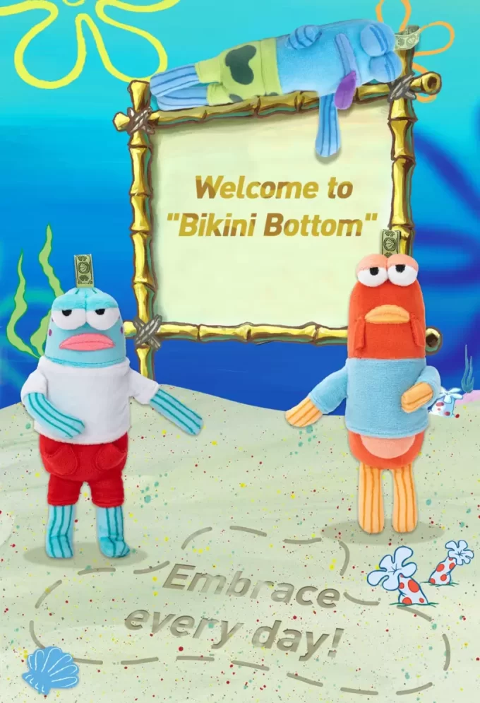 Bikini Bottom Buddies – Oikukas pehmolelu