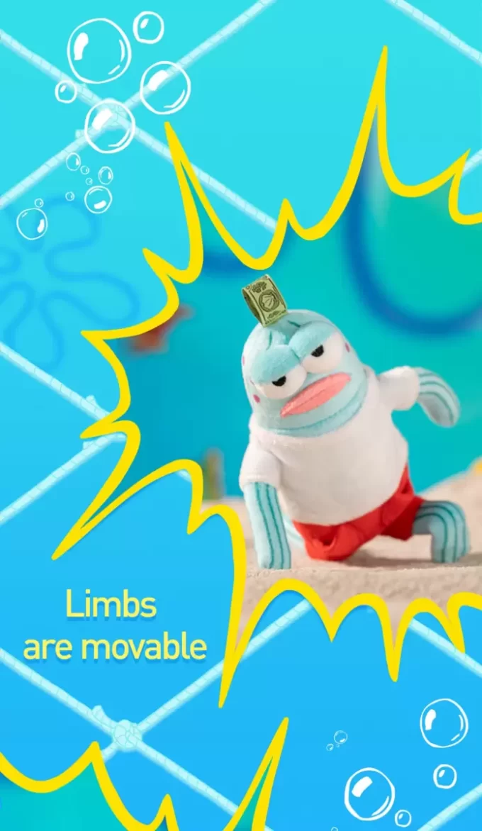Bikini Bottom Buddies – Oikukas pehmolelu