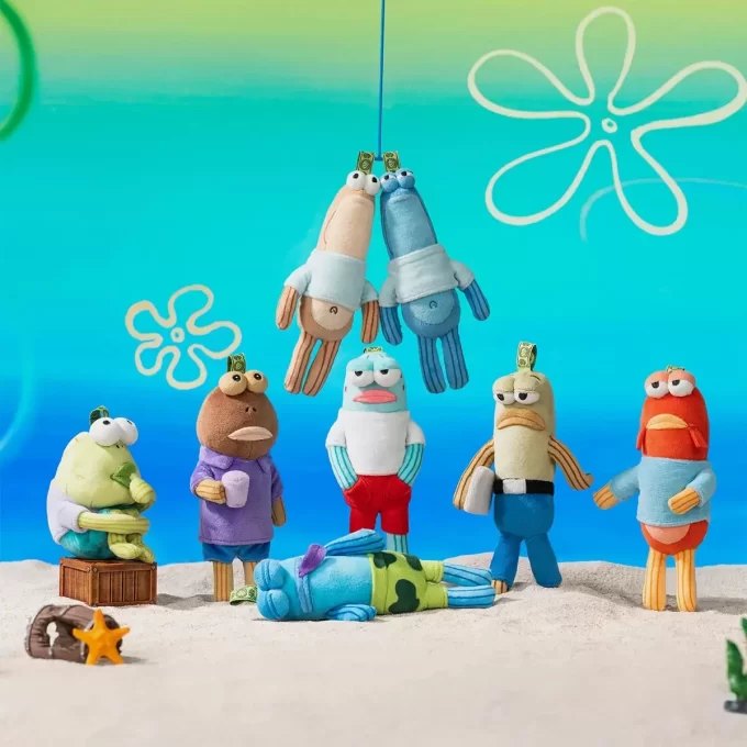 Bikini Bottom Buddies – Oikukas pehmolelu