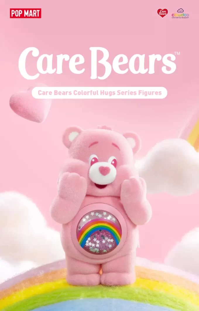 Care Bears -värikkäät halaukset -sarjan hahmot