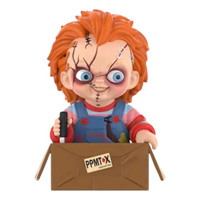 Chucky-franchising-figuuri ”Kuljetuslaatikko Chucky”