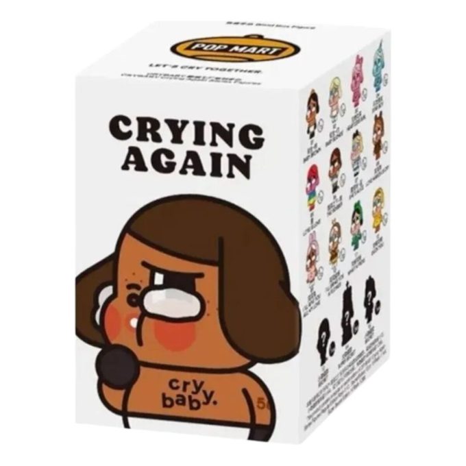 Crybaby Crying Again -hahmot sinetöity kotelo (1 sokea laatikko)