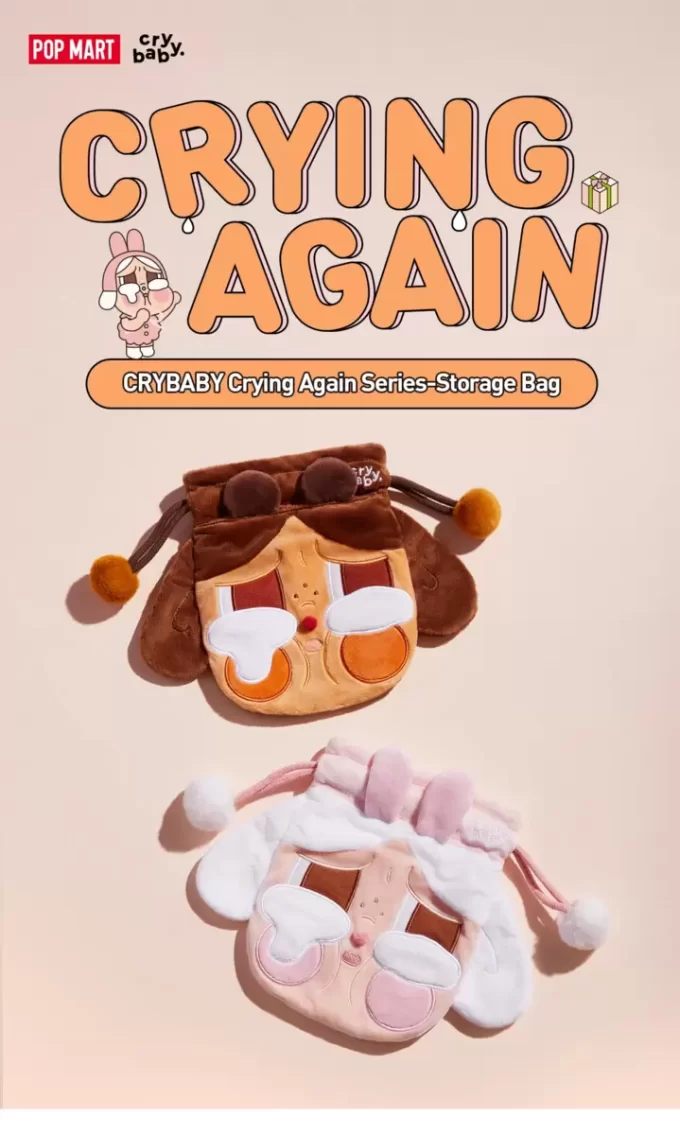 CRYBABY Crying Again -sarjan säilytyspussi