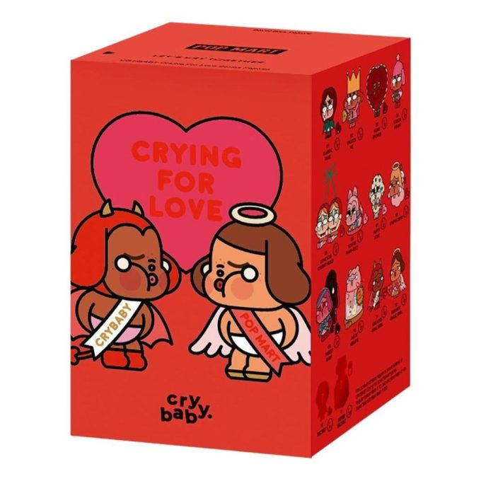 Crybaby Crying For Love -hahmot sinetöity kotelo (1 sokea laatikko)