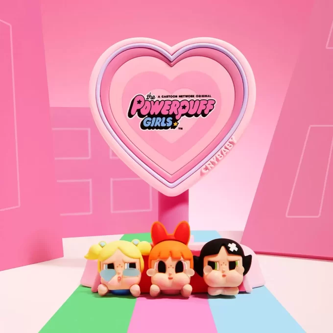 CRYBABY × Powerpuff Girls -sarja – Matkapuhelinteline