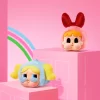 CRYBABY × Powerpuff Girls -sarja – Vinyylikasvopehmoinen kaihdinlaatikko