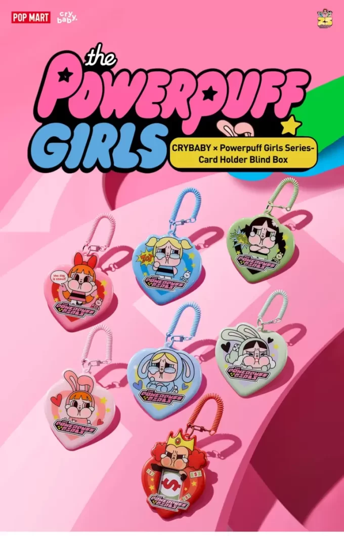 CRYBABY× Powerpuff Girls -sarjan korttiteline, sokea laatikko