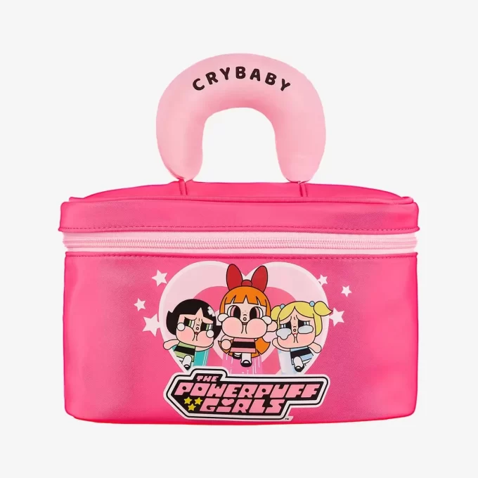 CRYBABY × Powerpuff Girls -sarjan kosmetiikkalaukku