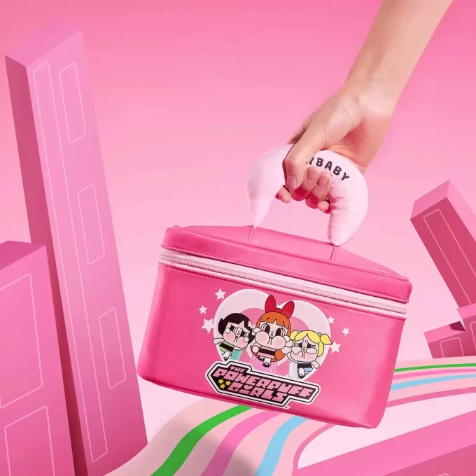 CRYBABY × Powerpuff Girls -sarjan kosmetiikkalaukku