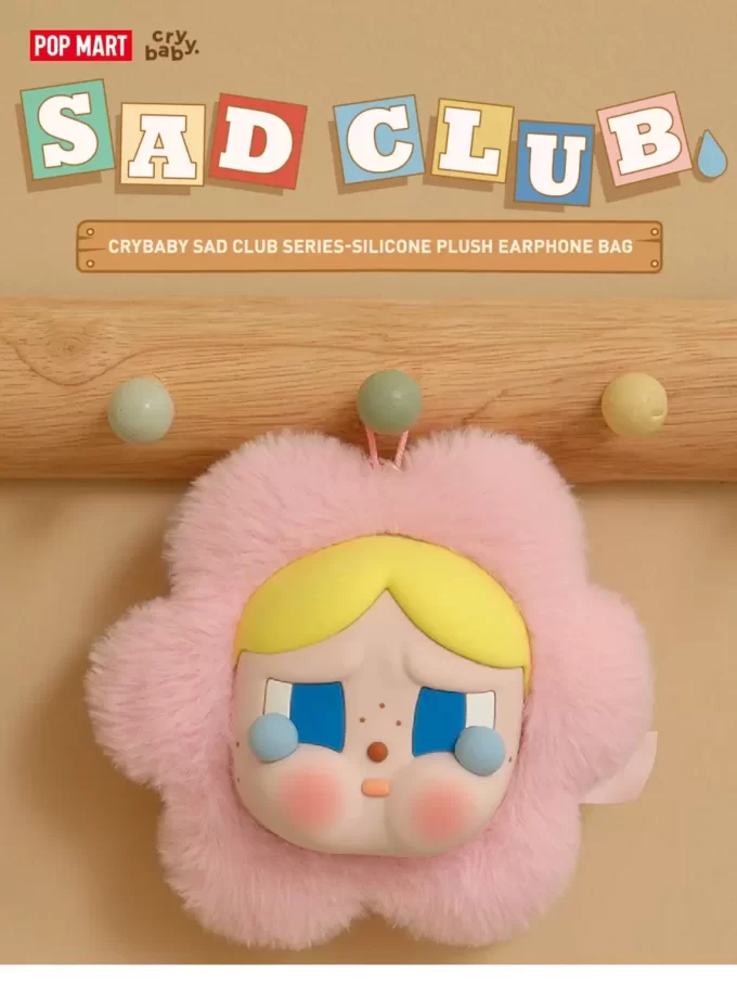 CRYBABY Sad Club -sarja – silikonipehmoinen kuulokekotelo