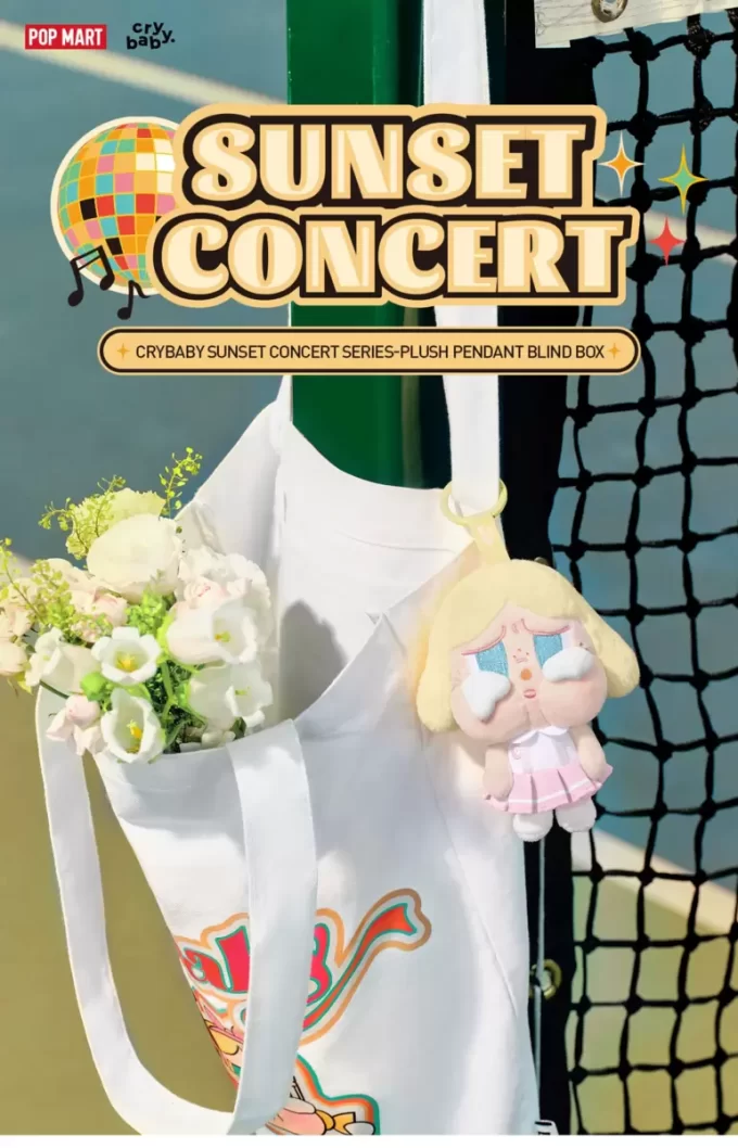 CRYBABY Sunset Concert -sarja – Pehmoinen riipusverholaatikko