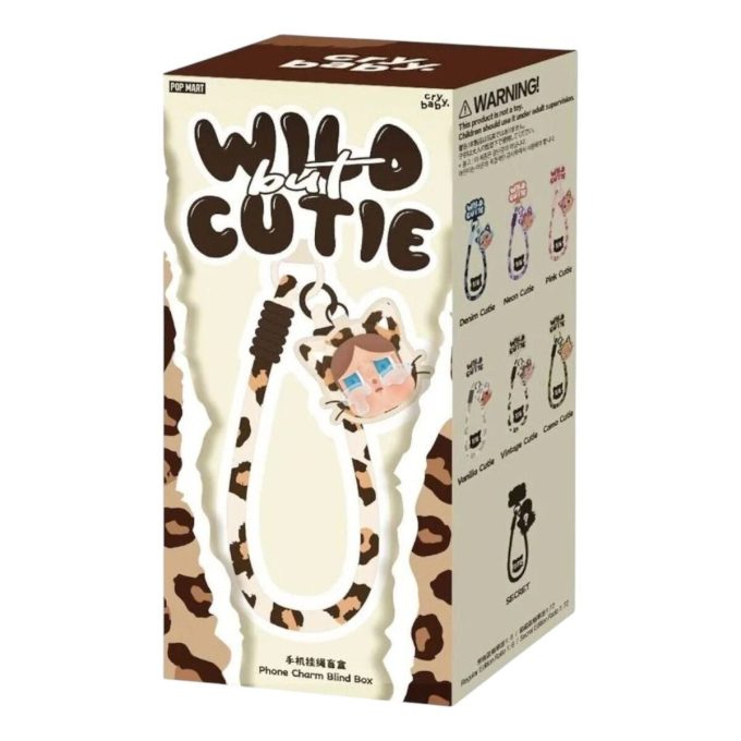 Crybaby Wild but Cutie -puhelinkoru sinetöity suojakotelo (1 sokea laatikko)