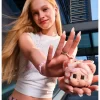 CRYBABY Wild But Cutie -sarja – Vinyylinen pehmoinen riipusrasia