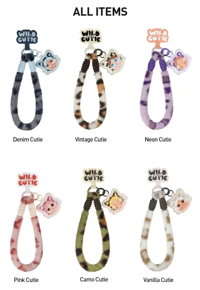CRYBABY Wild But Cutie -sarjan puhelinkoru, sokea laatikko