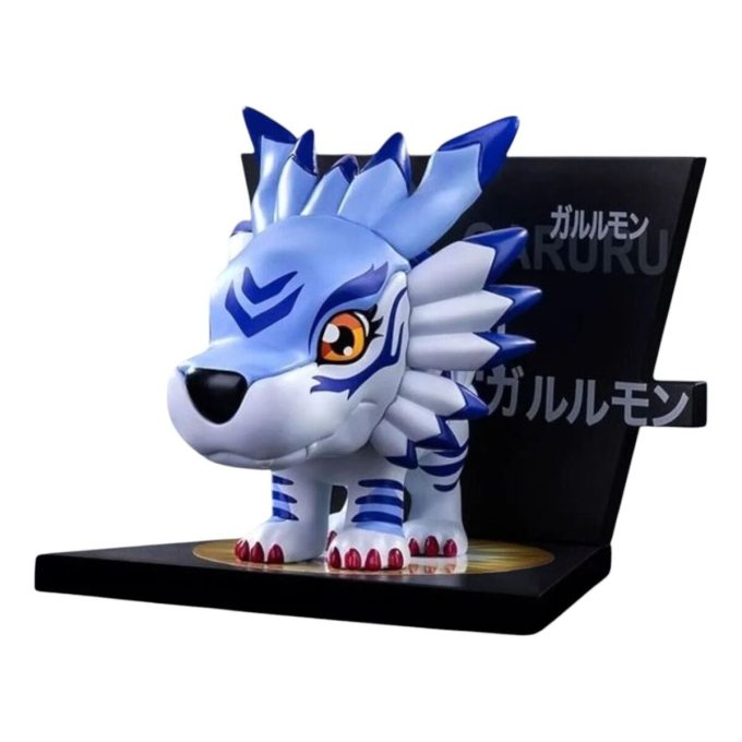 Digimon-jääkaappimagneetin sinetöity kotelo ”Garurumon”