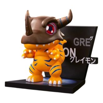 Digimon-jääkaappimagneetin sinetöity kotelo ”Greymon”