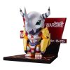 Digimon-jääkaappimagneetin sinetöity kotelo ”War Greymon”