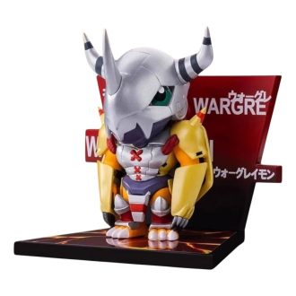 Digimon-jääkaappimagneetin sinetöity kotelo ”War Greymon”