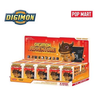 Digimon-jääkaappimagneetti sinetöity kotelo (10 sokeaa laatikkoa)
