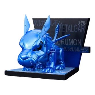 Digimon Jääkaappimagneettisinetöity kotelo ”Kyuukkyoku Shinka Metal Garurumon” Secret Edition