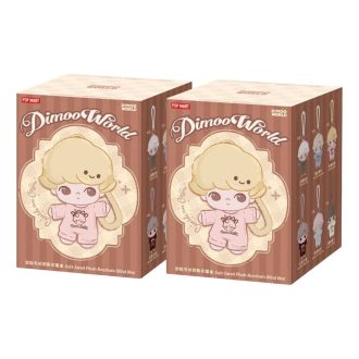 Dimoo Crush on Coffee -pehmoavaimenperä, sinetöity kotelo (2 sokeaa rasiaa)
