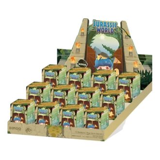 Dimoo Jurassic World -hahmot sinetöity kotelo (12 sokeaa laatikkoa)