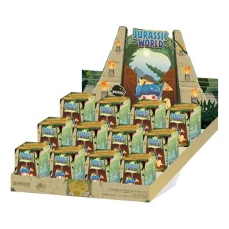 Dimoo Jurassic World -hahmot sinetöity kotelo (12 sokeaa laatikkoa)