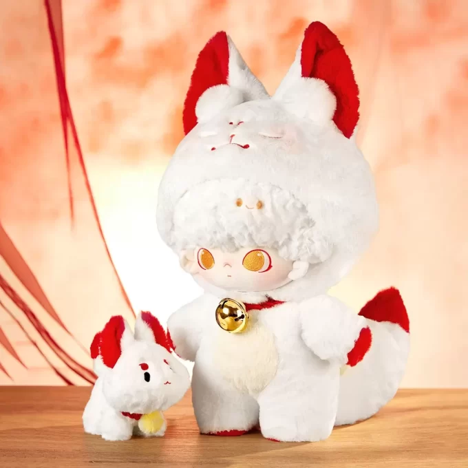 DIMOO: Kukaan ei nuku tänä yönä -sarja – 40 cm puuvillanukke (Fox Spirit)