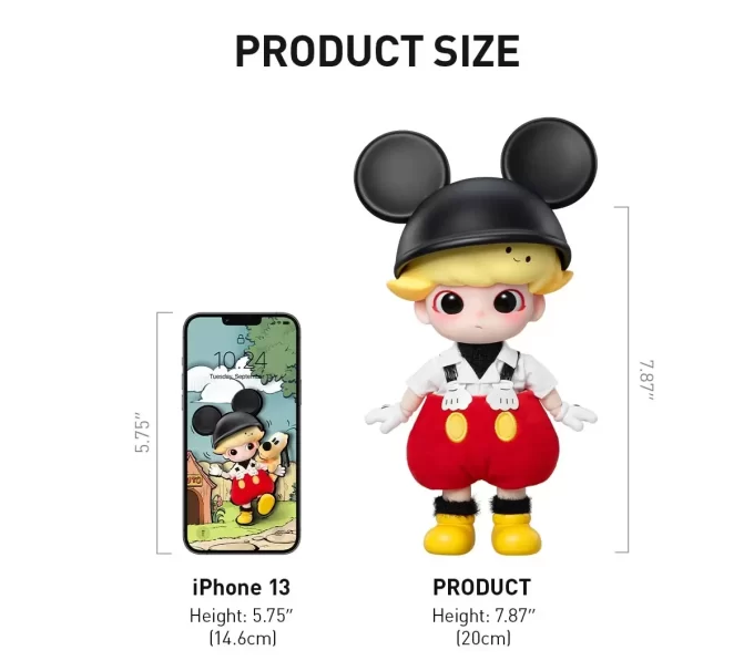 DIMOO MICKEY 1/8 Toimintahahmo