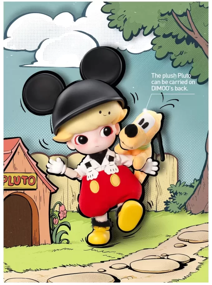DIMOO MICKEY 1/8 Toimintahahmo