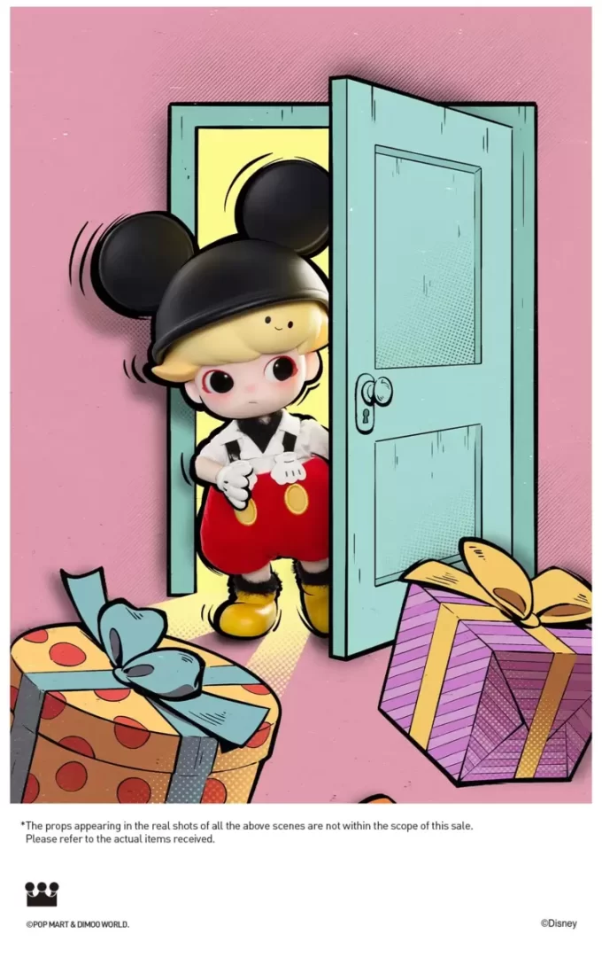 DIMOO MICKEY 1/8 Toimintahahmo
