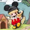 DIMOO MICKEY 1/8 Toimintahahmo
