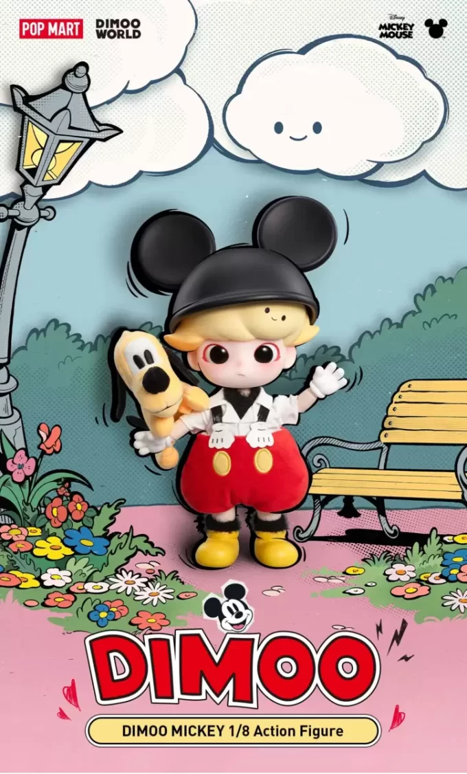 DIMOO MICKEY 1/8 Toimintahahmo