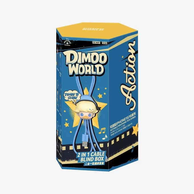 DIMOO WORLD × DISNEY Sarja – 2 yhdessä -kaapelikaihdin