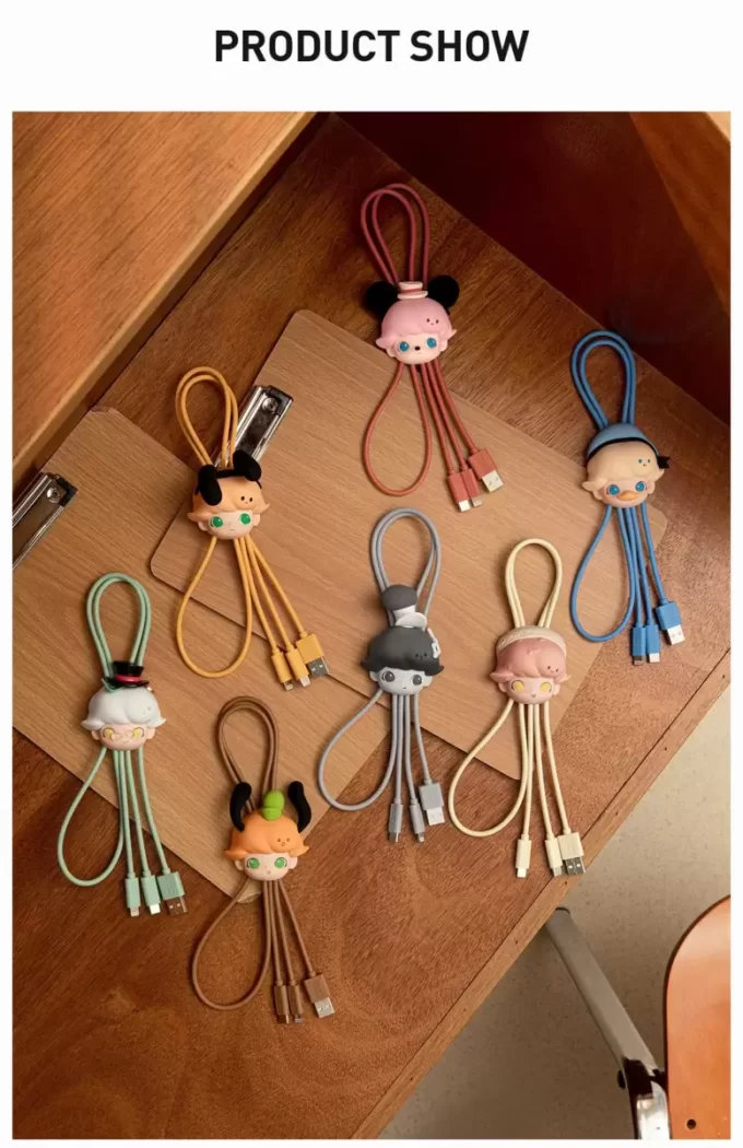 DIMOO WORLD × DISNEY Sarja – 2 yhdessä -kaapelikaihdin
