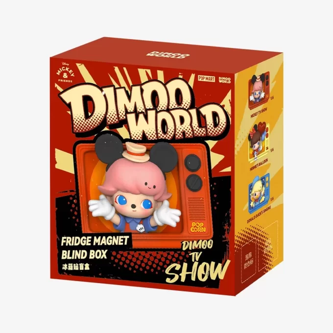 DIMOO WORLD × DISNEY -sarja – Jääkaappimagneetti, kaihdinlaatikko