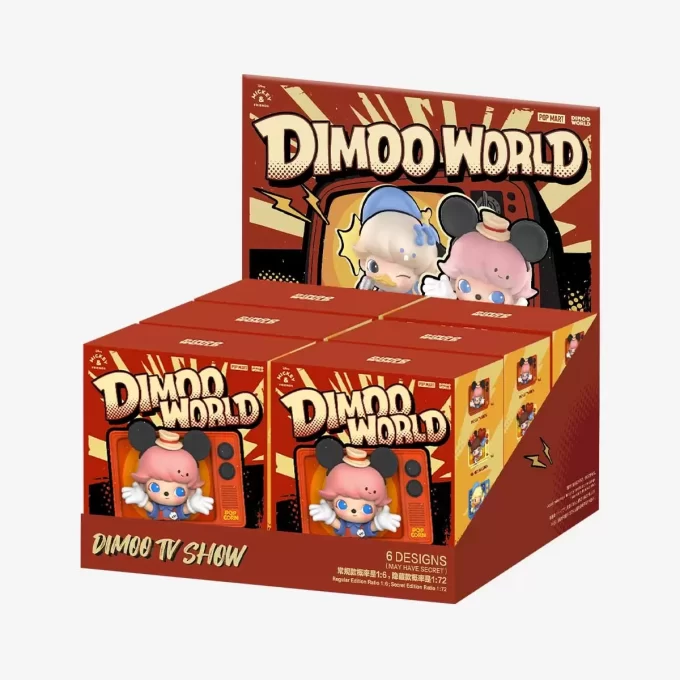 DIMOO WORLD × DISNEY -sarja – Jääkaappimagneetti, kaihdinlaatikko