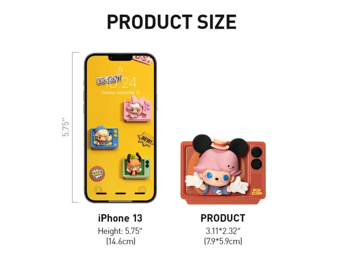 DIMOO WORLD × DISNEY -sarja – Jääkaappimagneetti, kaihdinlaatikko