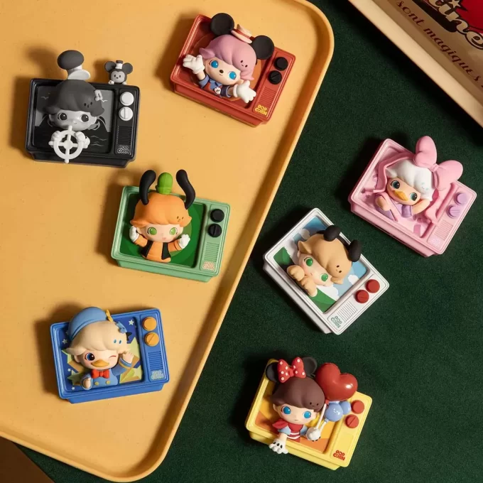 DIMOO WORLD × DISNEY -sarja – Jääkaappimagneetti, kaihdinlaatikko