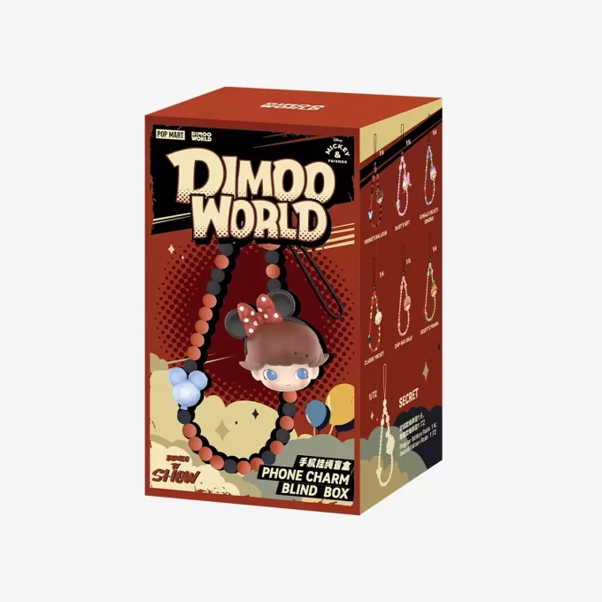 DIMOO WORLD × DISNEY -sarja – matkapuhelimen narullinen sokea laatikko